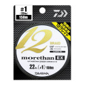TRESSE 12 BRINS DAIWA MORETHAN 12 BRAID EX CHARTREUSE